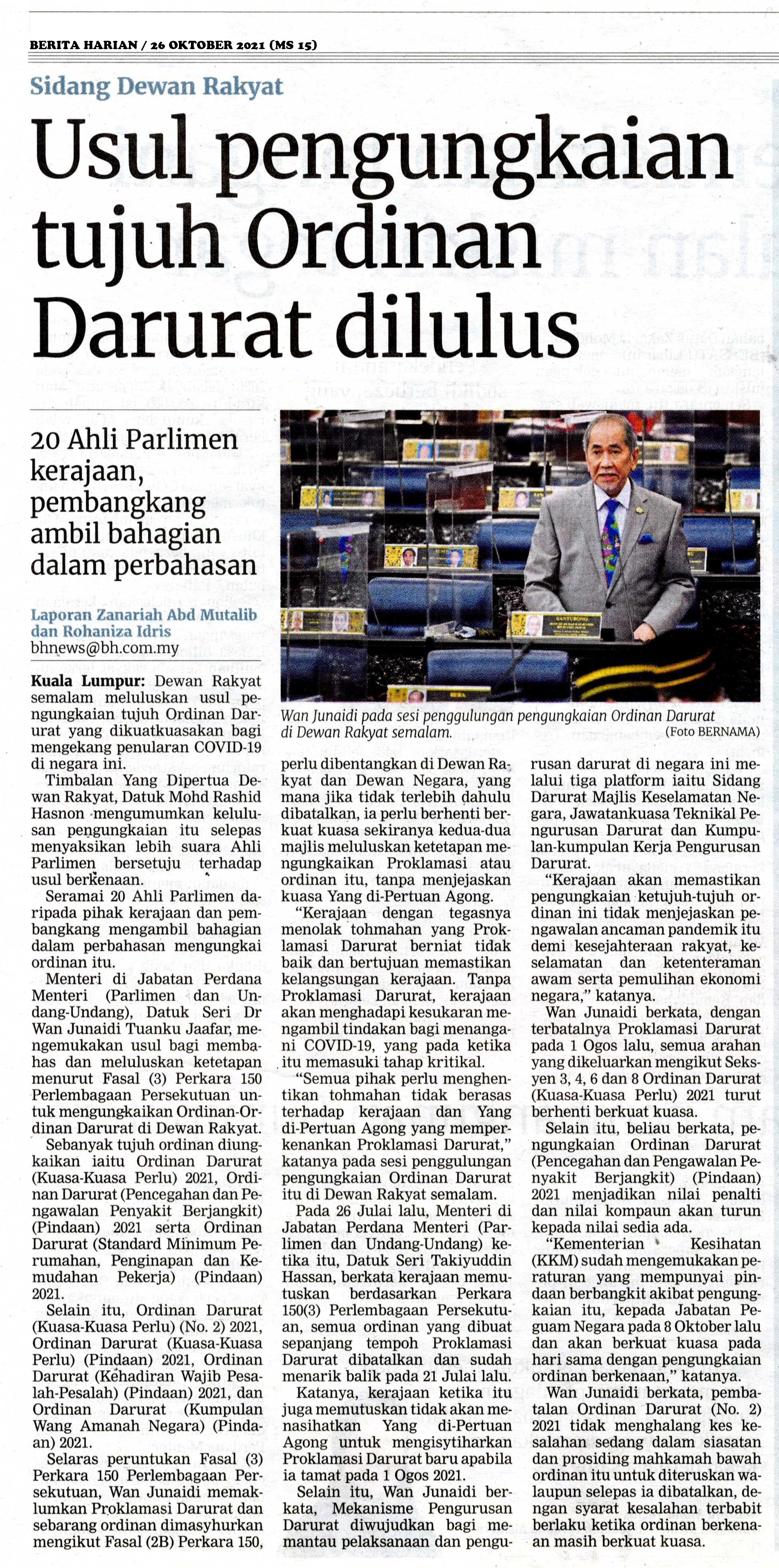 BERITA HARIAN