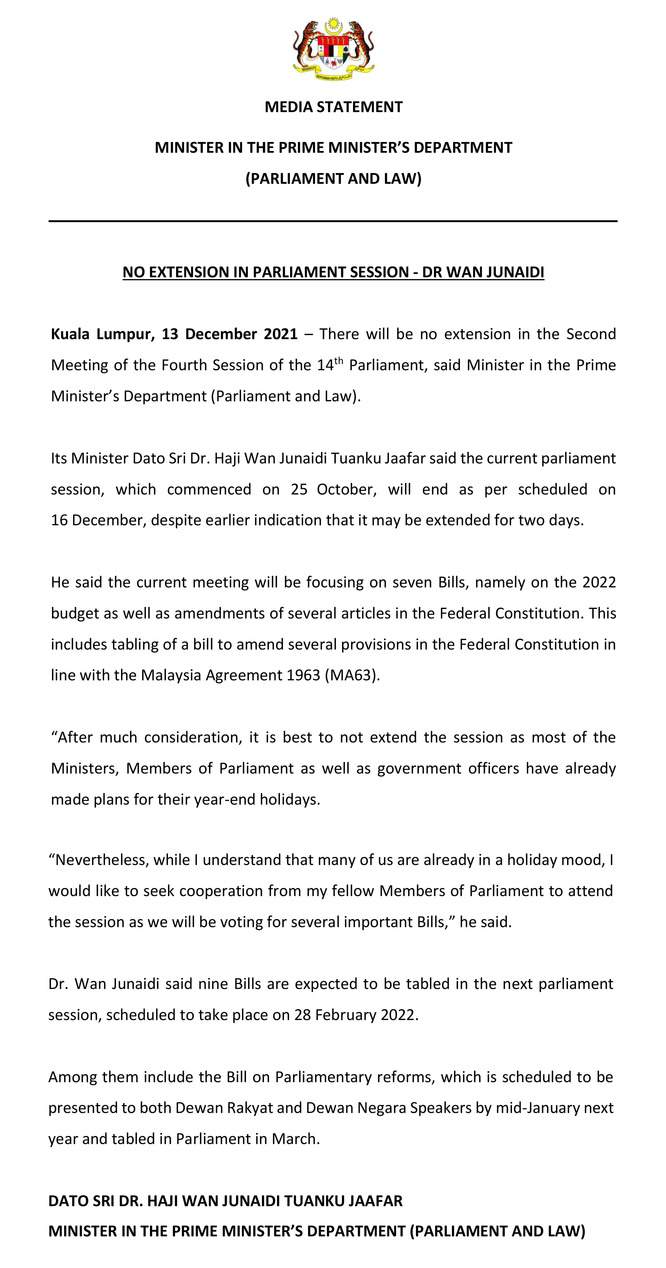 PRESS STATEMENT RIGHT TO INFORMATION 1012