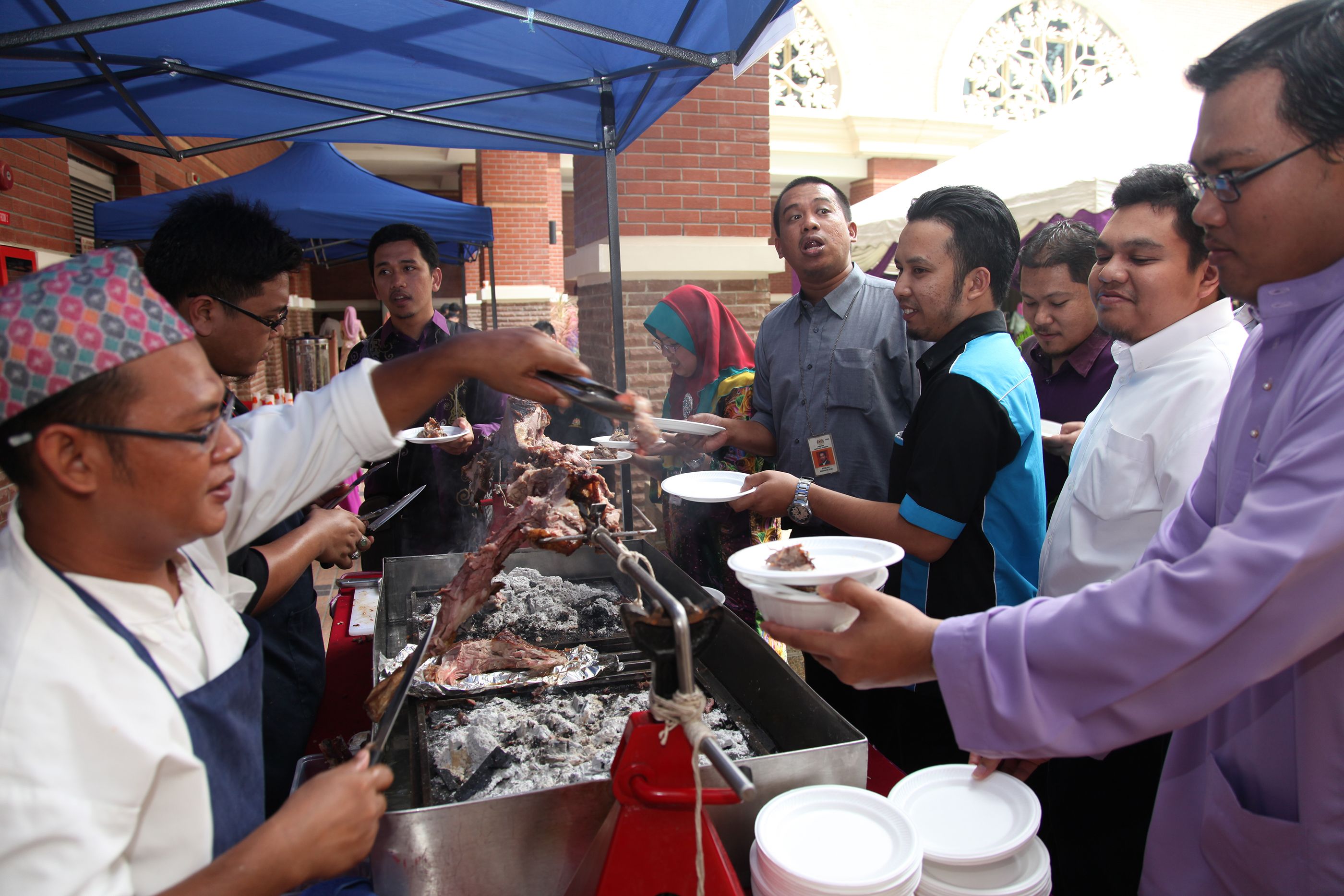 8MAJLIS JAMUAN HARI RAYA AIDILFITRI 2013